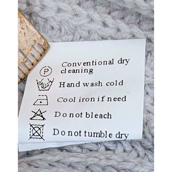 Cardigan Soft Light Gray Knit Loose Fit Pockets Open Front Womens XL NEW - Picture 5 of 8